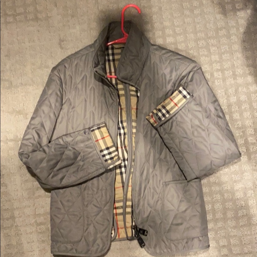 Burberry Grey and Nova Check plaid gbburltdrot